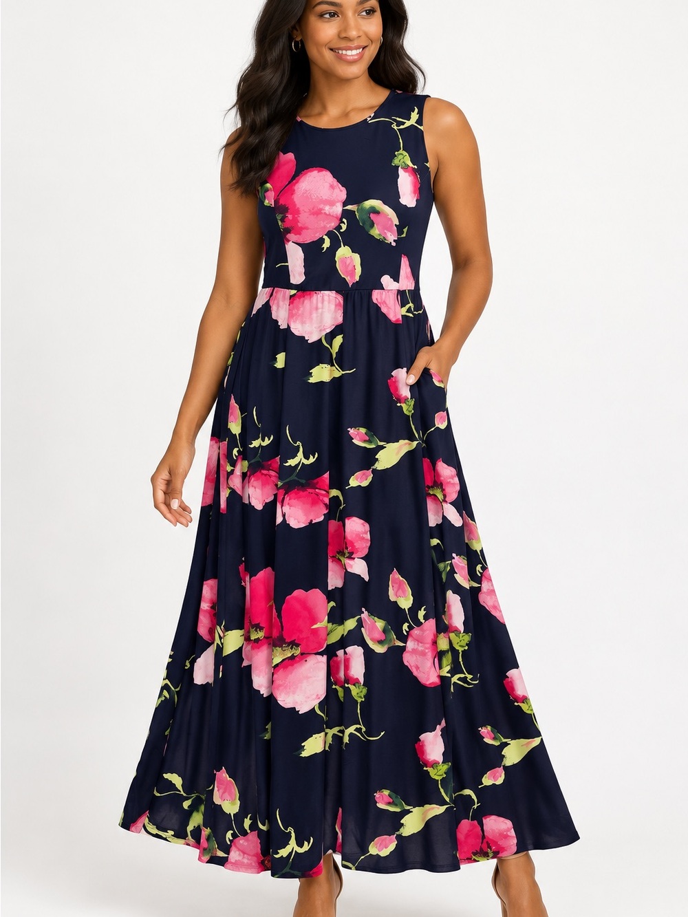 Shelby + Palmer Floral Maxi Dress